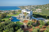 #05188, Luxury designer villa with sea view in Crete.